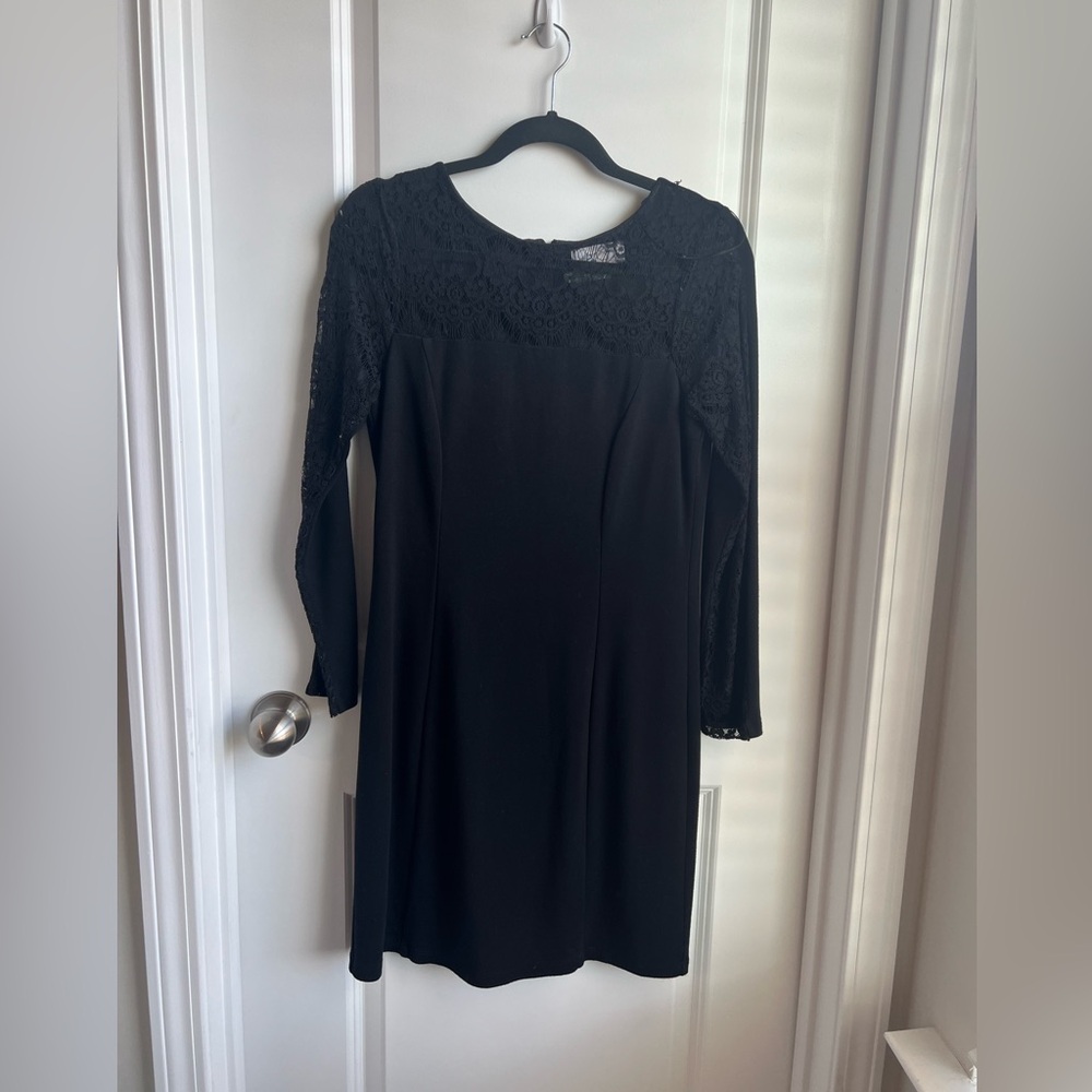 Black Lace Cocktail Dress